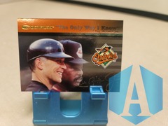 1997 Donruss The Only Way I Know 4867/5000 Cal Ripken Jr Eddie Murray #5 of 10